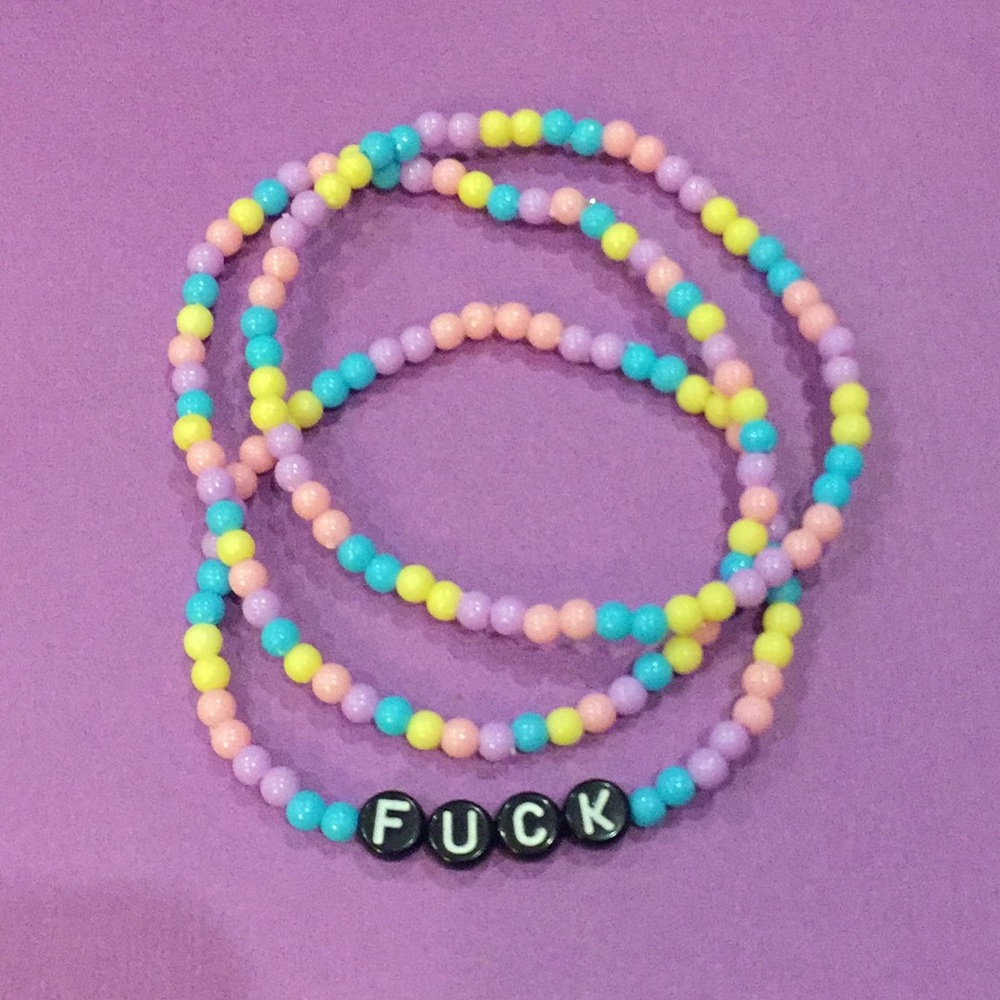 Fuck Bracelet Set
